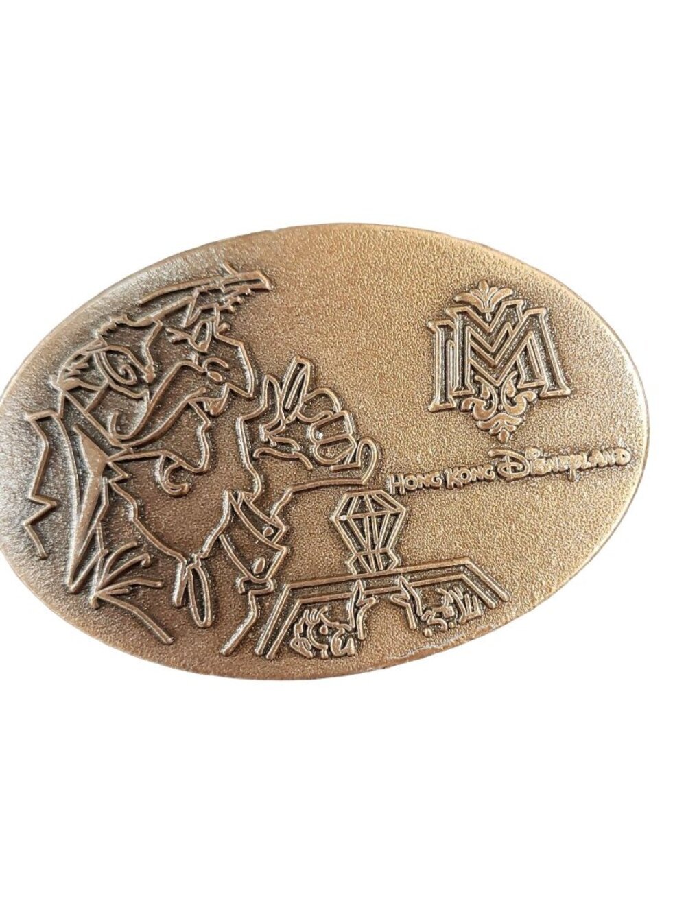 Disneyland Mystic Point Trading Pin Pressed Penny Gem Lapel Pin Badge Brooch